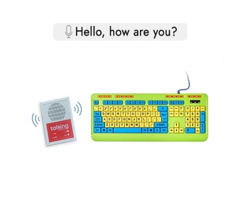 K-12 Talking Keyboard – Wired